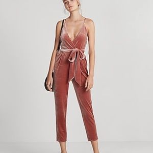 Velvet Jumpsuit from Express